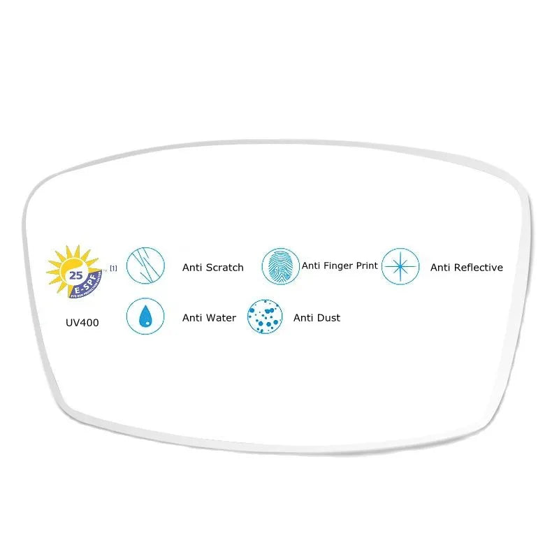Chashma Widest Field Progressive Lenses Free Form Thin Interior Digital Lenses Eyes Multifocal Optical Verifocal Glass