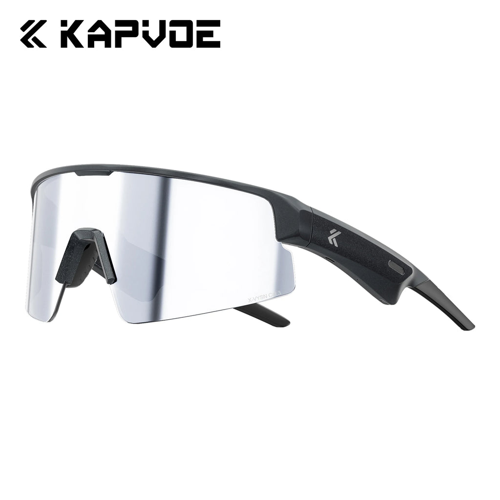KAPVOE UV400 HD Smart Bluetooth Sunglasses Outdoor Sports Running Hiking and Cycling Glasses Driving Sunglasses Stylish Unisex