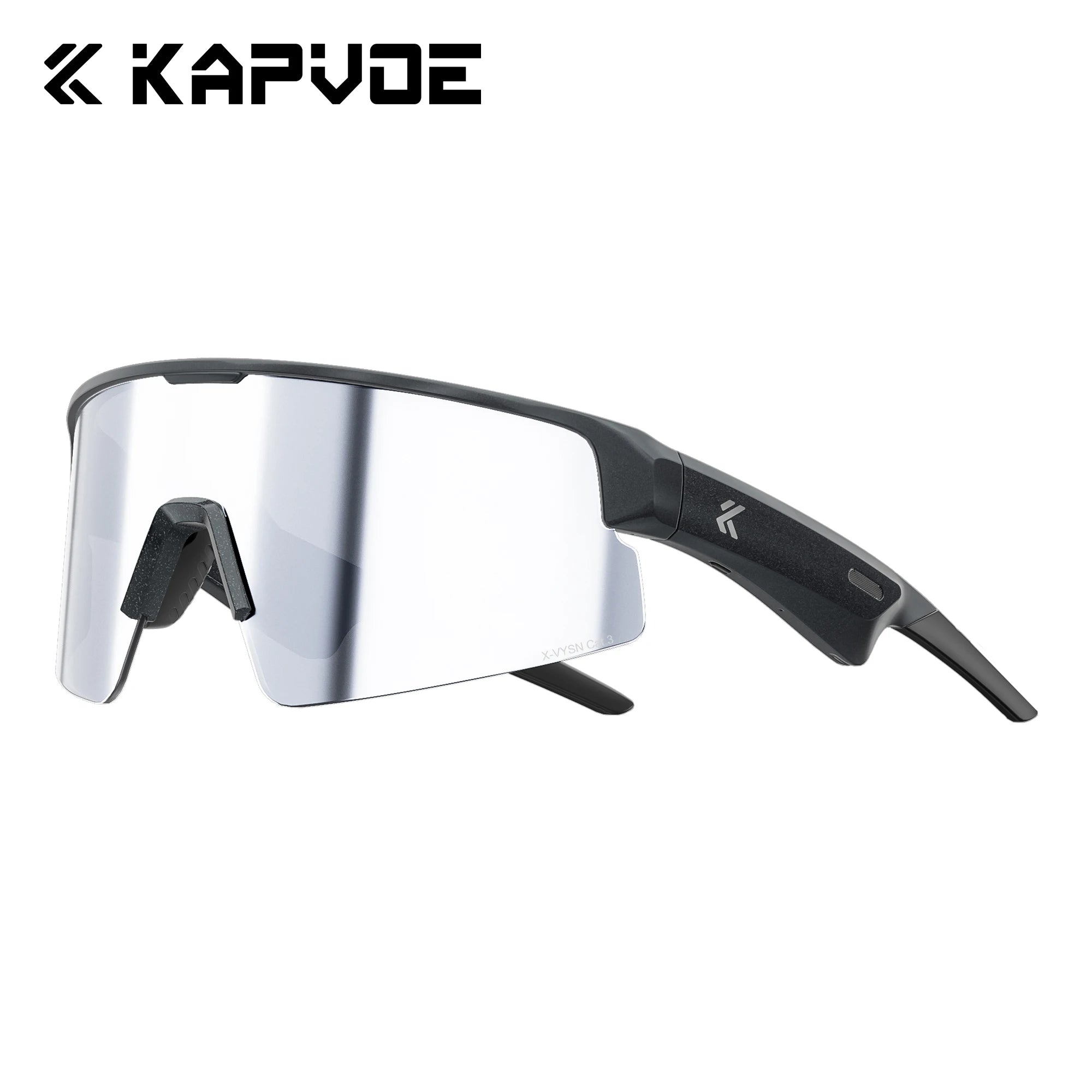 KAPVOE UV400 HD Smart Bluetooth Sunglasses Outdoor Sports Running Hiking and Cycling Glasses Driving Sunglasses Stylish Unisex