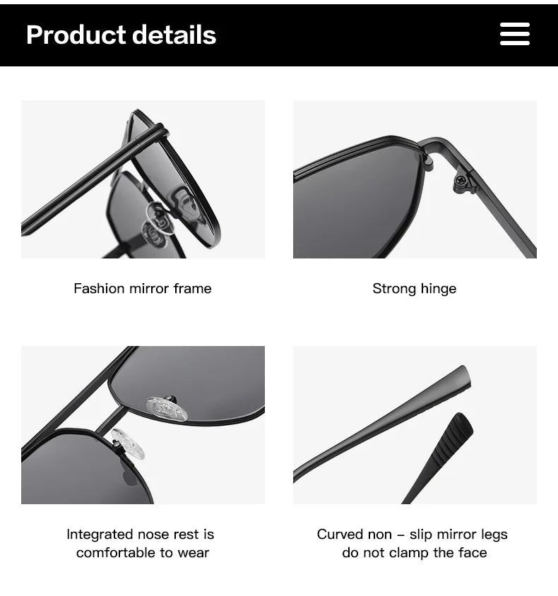 Fashion sunglasses polarizing sunglasses for driving driving light uv sunglasses Riding night-vision Glasses Vacation Sunglasses