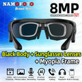 2026 New AI Smart Cycling Glasses 8MP Camera 1200P Video Record Real-time Translate BT Call Men Women Sports Eyewear Sunglasses