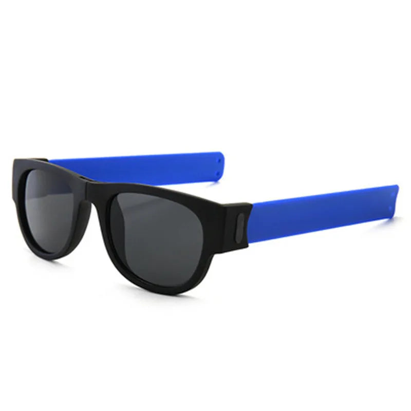 New Folding Snap Ring Riding Sunglasses Sunglasses Sunglasses for Men Sunglasses Folding Bracelet SunGlasses UV400