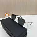 Unisex Rimless Retro Sunglasses, UV400 Protection Classic Vintage Style New