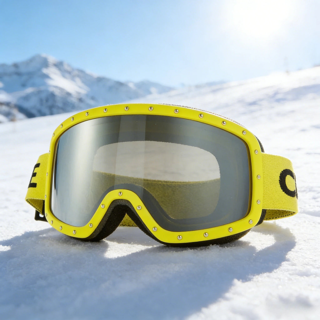 Unisex Ski Goggles Anti Fog UV Protection Windproof Outdoor Sports Snow Skiing Eyewear with Adjustable Strap for Men Women