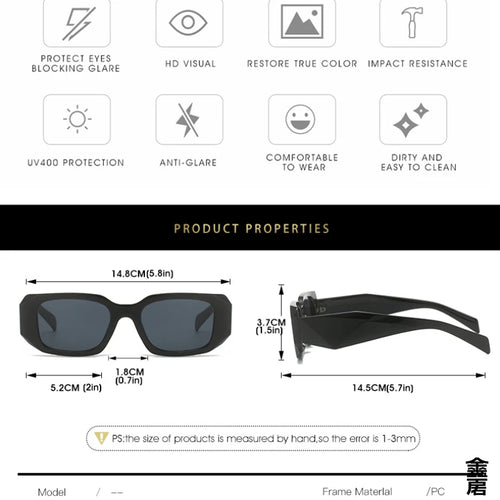 1pc Classic Unisex Sunglasses Trendy Shades for Men Women Fashion Designer Style Eyewear Travel Motorcycle Driving Sunglasses