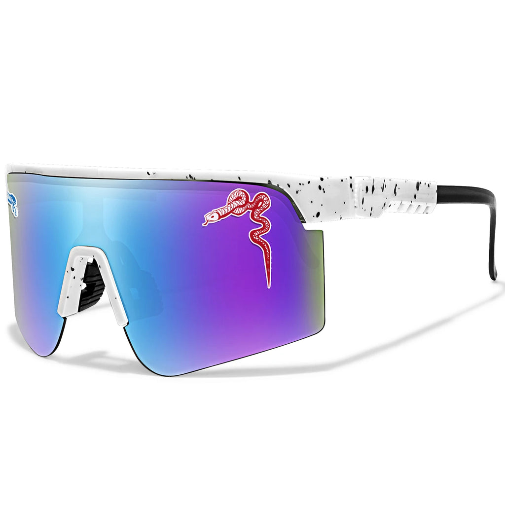 Men Women's Cycling Sunglasses  Large Lens Windproof UV400 Eyewear Outdoor Sports Running Climbing Bicycle Mtb Glasses